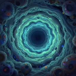the boracite of the liquid tunnel,in the style of Boris Artzybasheff and Michael Böhme,trending on artstation, nutritious lighting microscopic view,macro lens ,crayon art ,Avatar The Last Airbender ,Star Wars ,3d render,
