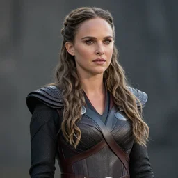 portrait of beautiful Natalie Portman as an Asgardian Valkyrie, cinematic, 4k
