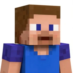 close up portrait of mario as minecraft character, blocky video game character, low res textures
