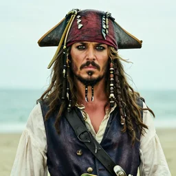 promotional image of hugh laurie as a pirate captain in the new Pirate of the Carribean movie, very detailed face, movie still frame, promotional image, imax 70 mm footage