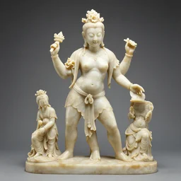 chryselephantine butoh sculptures