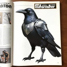 armored raven. game informer ( 1 9 8 9 ). original design by marcus lehto