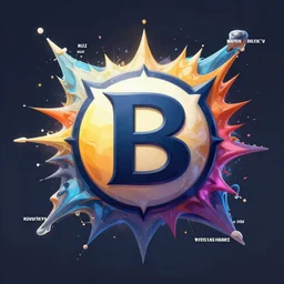a business logo for a company, diagram representation, mattepainting concept Blizzard pixar maya engine on stylized splash comics global illumination lighting artstation  lois van baarle, ilya kuvshinov, rossdraws