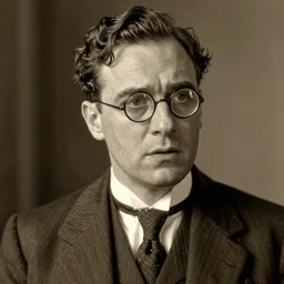 a portrait photo of a 1 9 2 0 s male in a suit with round glasses looking concerned, atmospheric lighting, painted, sepia, intricate, ultra detailed by leesha hannigan, thierry doizon, kai carpenter, well composed, best on artstation, cgsociety, epic, stunning, gorgeous, intricate detail, wow, masterpiece