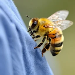 bee using inmate clothes