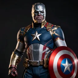 Thanos as captain America
