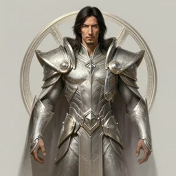 adam driver detailed illustration of god, intricate, elegant, highly detailed, centered, digital painting, artstation, concept art, smooth, sharp focus, league of legends concept art, wlop