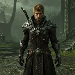 aphex twin in skyrim. ingame screenshot