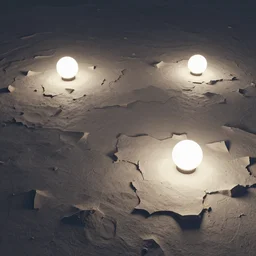 3 d render of detailf of a surface with crusty diplacement, 3 point source light, rim light, depth of filed, high detailed, octane, redshift, arnold