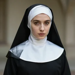 epic beautiful nun portrait leica zeiss f / 2. 8