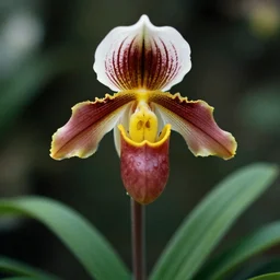 a ladyslipper orchid by dora maar