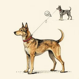 dog by moebius and atey ghailan