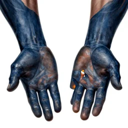 wolverine hands, medical illustration