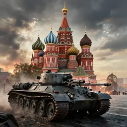 moscow during world war 3, red alert 3