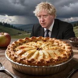 boris johnson baking apple pie