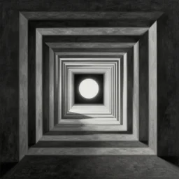 portal in space, mc escher art, dramatic, eddie mendoza