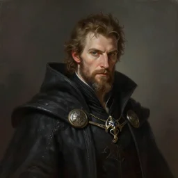 portrait of a male warlock, no beard, pretty, beautiful, dnd character art portrait, matte fantasy painting, deviantart artstation, by charlie bowater, peter lely and anton van dyck and henry raeburn, cinematic