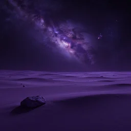 cosmic tundra of space, purple, matte painting, concept art, 4 k
