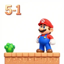 Super mario world level 5-1