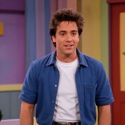 still image of johnny bravo disney channel interlude, johnny bravo, you're watching disney channel, screenshot
