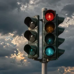traffic lights containing images