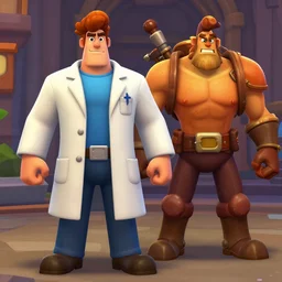team fortress 2 doctor and archimede