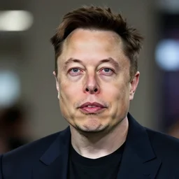 A portrait of Elon Musk, highly detailed, trending on artstation, bokeh, 90mm, f/1.4