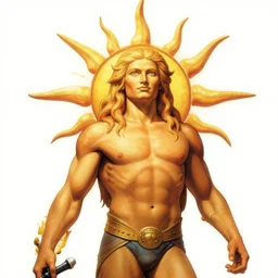 the sun god by greg hildebrandt