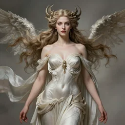 aphrodite goddess beautiful gown very sensual, high resolution, uhd, digital illustration, in the style of greg rutkowski, fantasy, amazing detail, epic, intricate, elegant, perfect symmetrical face, hyper realistic, hyperdetailed, style of laura sava, smooth, sharp focus