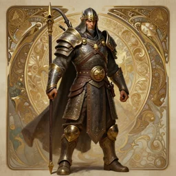 a full body amazon warrior, D&D, fantasy, intricate, highly detailed, digital painting, artstation, concept art, smooth, sharp focus, illustration, art by artgerm and greg rutkowski and alphonse mucha