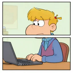 panel from foxtrot comic strip