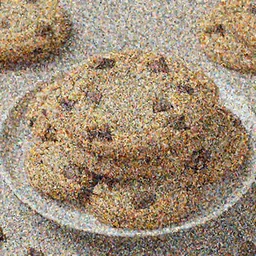 the ark of the covenant filled with chocolate chip cookies