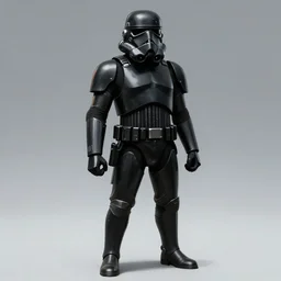 a variation of a stormtrooper from star wars, black outfit, concept art by abdullah gerguri, trending on artstation, antipodeans, concept art, artstation hd, official art