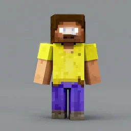 borderlands 3 in the style of minecraft