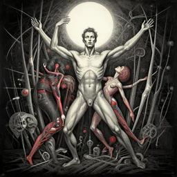 an amazing masterpiece of art by gerald brom, Zdzisław Beksiński, ecstasy