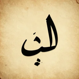 book cover that says ( ل )