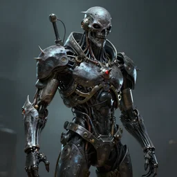 biomechanical dieselpunk avatar of dread 4 k unreal engine artstation cinematic mood lighting by emil melmoth h r giger brian froud gustave dore albrecht durer hieronymus bosch greg rutkowaki