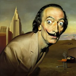 dream inspired by salvador dali