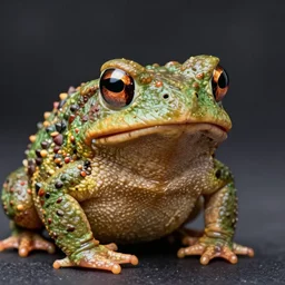 of a toad that looks like kanye, macro lens, shallow depth of field, highly detailed, digital painting, trending artstation, concept art, illustration, cinematic lighting, vibrant colors, photorealism, epic, octane render