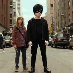 a film still from kick - ass ( 2 0 1 0 )