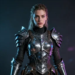 mia wasikowska portrait, dystopia core, apocalyptic, armor, warrior, dramatic, sharp focus, fiction, neon, fantasy, hyper detailed, digital art, trending in artstation, cinematic lighting, studio quality, smooth render, unreal engine 5 rendered, octane rendered, art style and nixeu and wlop and krenz cushart