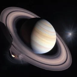 photo still of the sky with planetary rings, 8 k, studio lighting bright ambient lighting key light, 8 5 mm f 1. 8