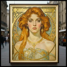 korra, a beautiful art nouveau portrait by Gil elvgren, 1920s city environment, centered composition, defined features, golden ratio, gold jewlery, photorealistic professional lighting, cinematic