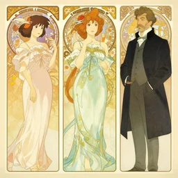 deco art by yoshitaka amano, alfons mucha, makoto shinkai and john singer sargent, chinese taoist fairy goddess played by aragaki yui, colorful clothes and feather clothes of the tang dynasty, hyper detailed, character concept, full body, dynamic pose, intricate, lineart, cerpuscular rays, lily flowers. 8 k