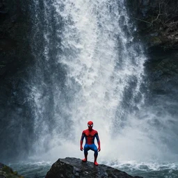 spiders manifeturbulent waterfall photographs fascinated solitude