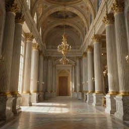 inside an incredible palace, Raphael Lacoste, matte painting, artstation