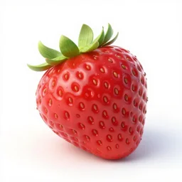 A strawberry made of strawberries.