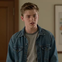 movie still of teenage actor playing butthead