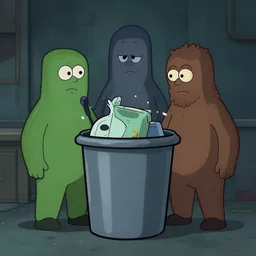 trash humpers in the backrooms