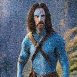 Keanu Reeves as avatar 4K quality super realistic